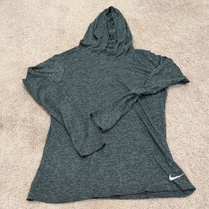 Nike Charcoal Long Sleeve Hoodie